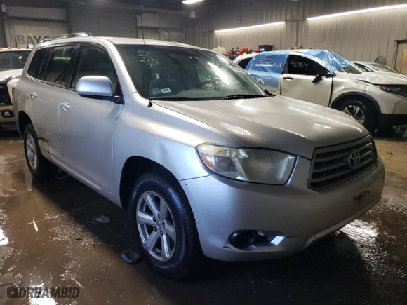 2008 Toyota Highlander with VIN JTEDS41A282020837, listed as a Copart auction lot 84717164 with 183,661 mi miles and Salvage Title. Bid and sale history available at carsss.com. Image 4.
