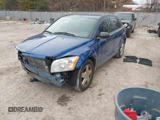2009 Dodge Caliber SXT with VIN 1B3HB48AX9D116489, listed as a IAAI auction lot 41424585 with 45,546 mi miles and . Bid and sale history available at DreamBid. Image 2.