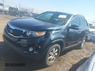 2012 Kia Sorento LX with VIN 5XYKT4A67CG247010, listed as a IAAI auction lot 42028544 with 223,389 mi miles. Bid and sale history available at carsss.com. Image 17.