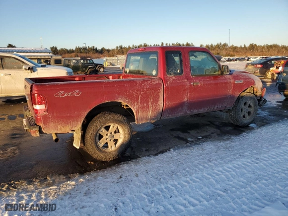 2006 Ford Ranger XL with VIN 1FTZR15E06PA71447, listed as a Copart auction lot 89256025 with 126,293 mi miles and Salvage Title. Bid and sale history available at carsss.com. Image 3.