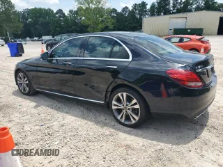 2018 Mercedes-Benz C 300 with VIN WDDWF4JB5JR419500, listed as a Copart auction lot 60235995 with 37,014 mi miles and Salvage title. Bid and sale history available at DreamBid. Image 2.