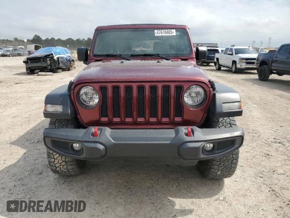 2022 Jeep Wrangler Unlimited Sport with VIN 1C4HJXDG0NW100216, listed as a Copart auction lot 47610405 with 18,324 mi miles and Clean Title. Bid and sale history available at DreamBid. Image 5.