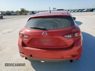 2018 Mazda 3 Touring with VIN 3MZBN1L38JM184671, listed as a Copart auction lot 52008405 with 114,292 mi miles and Salvage Title. Bid and sale history available at DreamBid. Image 6.