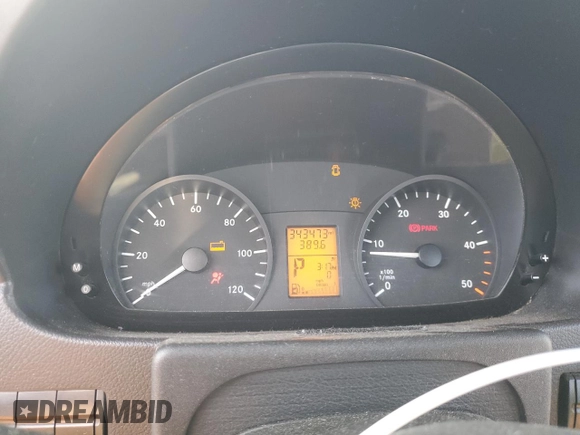 2016 Freightliner Sprinter with VIN WDYPE8DD0GP237024, listed as a Copart auction lot 50743695 with 343,473 mi miles and Salvage Title. Bid and sale history available at DreamBid. Image 9.
