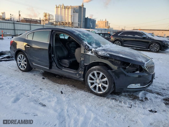 2014 Buick LaCrosse Premium I with VIN 1G4GD5G34EF128967, listed as a Copart auction lot 88408405 with 109,016 mi miles and Salvage Title. Bid and sale history available at carsss.com. Image 4.