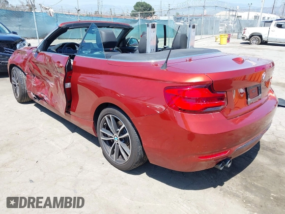 2018 BMW 2 Series 230i с VIN WBA2M7C52JVA97560, выставлен на аукционе IAAI как лот 42288220 с пробегом 40 218 миль миль и . История ставок и продаж доступна на DreamBid. Изображение 3.