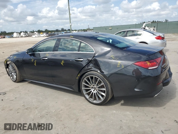 2020 Mercedes-Benz CLS with VIN WDD2J5JB1LA050560, listed as a Copart auction lot 78264504 with 35,490 mi miles and Salvage Title. Bid and sale history available at carsss.com. Image 2.