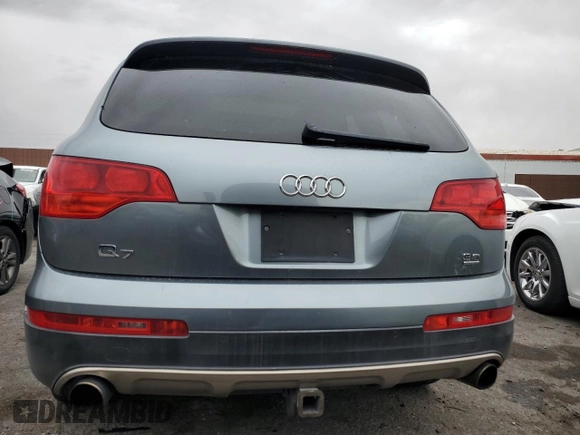 2007 Audi Q7 Premium with VIN WA1BY74L97D070849, listed as a Copart auction lot 48178185 with 223,138 mi miles and Salvage title. Bid and sale history available at DreamBid. Image 6.