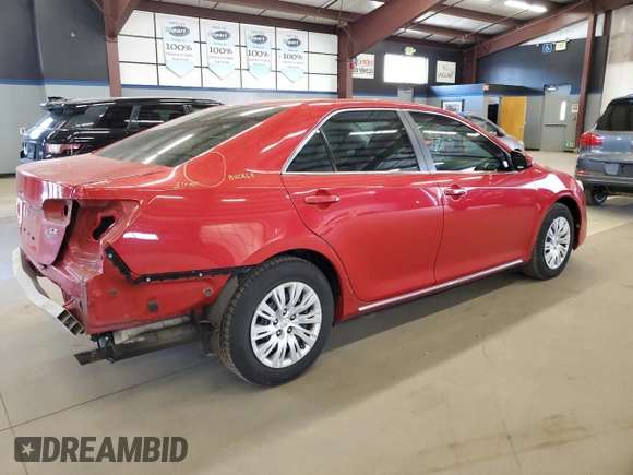 2014 Toyota Camry L with VIN 4T4BF1FK2ER373225, listed as a Copart auction lot 53447135 with 81,074 mi miles and Salvage Title. Bid and sale history available at carsss.com. Image 3.