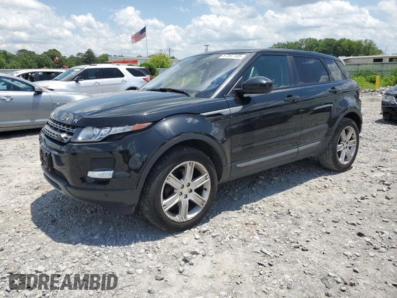 2015 Land Rover Range Rover Evoque Pure Plus with VIN SALVP2BG8FH027456, listed as a Copart auction lot 57597105 with 110,233 mi miles and Clean title. Bid and sale history available at DreamBid. Image 1.