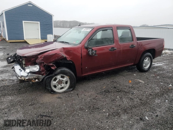 2008 GMC Canyon SLE1 with VIN 1GTCS13E788172107, listed as a Copart auction lot 43209515 with 0 mi miles and Clean Title. Bid and sale history available at carsss.com. Image 1.