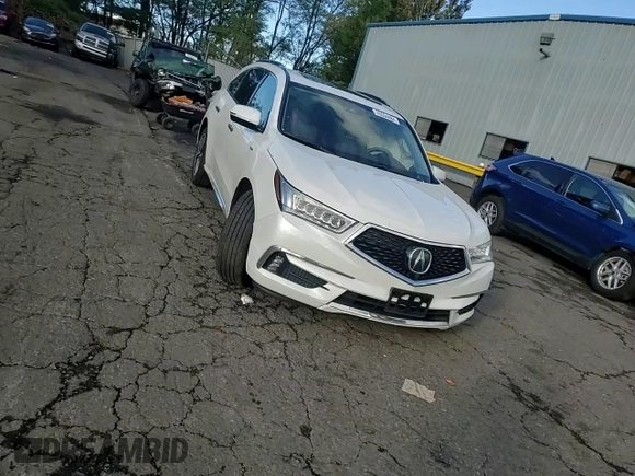 2020 Acura MDX Sport Hybrid w/Advance Pkg with VIN 5J8YD7H72LL001155, listed as a Copart auction lot 76534484 with 49,749 mi miles and Salvage Title. Bid and sale history available at carsss.com. Image 12.