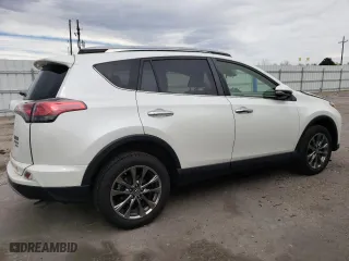 2018 Toyota RAV4 Limited with VIN JTMDFREV1JJ738071, listed as a Copart auction lot 49482175 with 57,506 mi miles and Salvage Title. Bid and sale history available at carsss.com. Image 3.