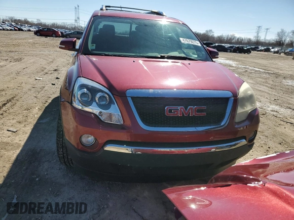2009 GMC Acadia SLT1 with VIN 1GKER23D79J163522, listed as a Copart auction lot 52728375 with 183,223 mi miles and Clean Title. Bid and sale history available at carsss.com. Image 5.