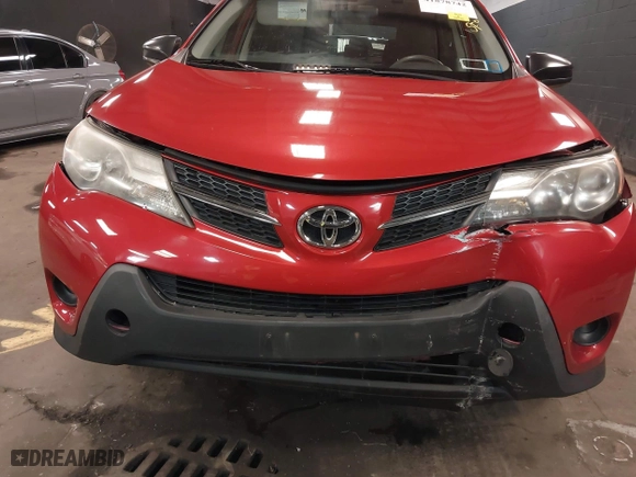 2014 Toyota RAV4 LE with VIN JTMBFREV2ED082264, listed as a IAAI auction lot 41878742 with 129,664 mi miles. Bid and sale history available at carsss.com. Image 6.