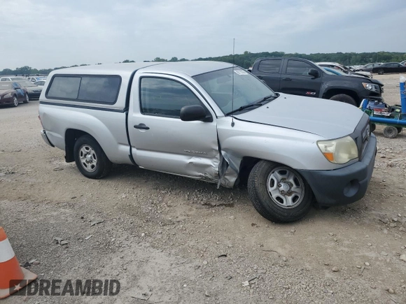 2009 Toyota Tacoma with VIN 5TENX22N59Z593132, listed as a Copart auction lot 68110794 with 0 mi miles and Salvage Title. Bid and sale history available at carsss.com. Image 4.