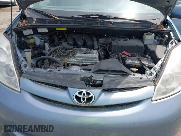 2008 Toyota Sienna XLE with VIN 5TDZK22C78S142245, listed as a IAAI auction lot 42166323 with 184,715 mi miles and . Bid and sale history available at DreamBid. Image 10.