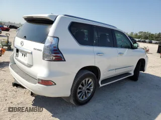 2019 Lexus GX with VIN JTJJM7FX6K5225936, listed as a Copart auction lot 75201834 with 75,136 mi miles and Salvage Title. Bid and sale history available at carsss.com. Image 3.