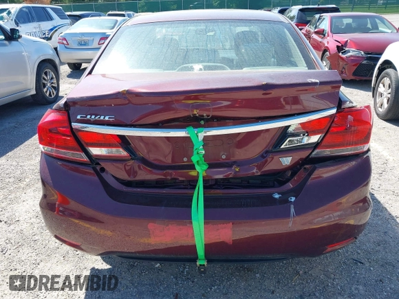2014 Honda Civic LX z VIN 19XFB2F53EE061313, wystawiony jako IAAI lot #42263388 z przebiegiem 58 000 mil mil oraz . Historia ofert i sprzedaży dostępna na DreamBid. Obrazek 6.