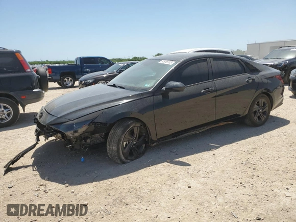 2023 Hyundai Elantra SEL with VIN 5NPLM4AG3PH092528, listed as a Copart auction lot 51916135 with 31,777 mi miles and Salvage title. Bid and sale history available at DreamBid. Image 1.