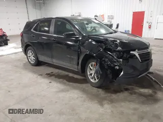 2023 Chevrolet Equinox LT with VIN 3GNAXUEG1PL236321, listed as a IAAI auction lot 41701941 with 17,724 mi miles and . Bid and sale history available at DreamBid. Image 1.
