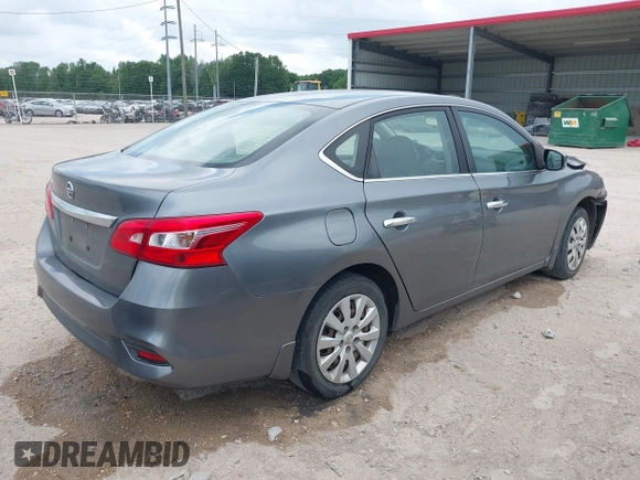 2017 Nissan Sentra SV with VIN 3N1AB7AP6HY380159, listed as a IAAI auction lot 42072355 with 123,770 mi miles and . Bid and sale history available at DreamBid. Image 4.