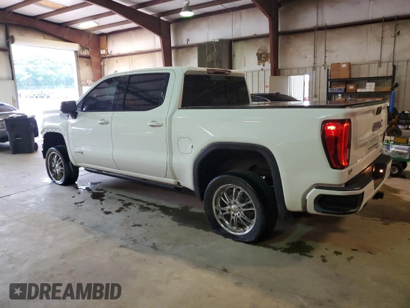2022 GMC Sierra 1500 AT4 with VIN 3GTP9EEL4NG146800, listed as a Copart auction lot 55836695 with 71,766 mi miles and Salvage title. Bid and sale history available at DreamBid. Image 2.