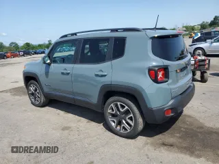 2018 Jeep Renegade Latitude with VIN ZACCJBBB7JPG88689, listed as a Copart auction lot 62062715 with 46,702 mi miles and Salvage title. Bid and sale history available at DreamBid. Image 2.