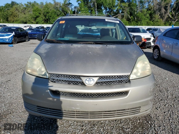 2005 Toyota Sienna CE с VIN 5TDZA23C05S337259, выставлен на аукционе Copart как лот 52256085 с пробегом Не указан миль и Списание • Salvage title. История ставок и продаж доступна на DreamBid. Изображение 5.