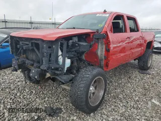 2014 Chevrolet Silverado 1500 LT with VIN 3GCUKREC9EG239715, listed as a Copart auction lot 85108724 with 80,121 mi miles and Salvage Title. Bid and sale history available at DreamBid. Image 1.