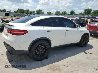 2016 Mercedes-Benz GLE 63 S AMG with VIN 4JGED7FB3GA038236, listed as a Copart auction lot 62570405 with 129,386 mi miles and Clean title. Bid and sale history available at DreamBid. Image 3.