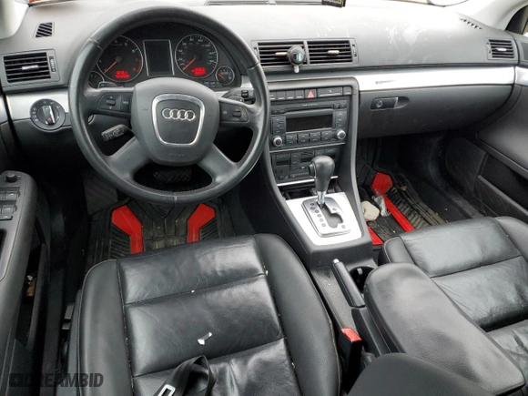 2008 Audi A4 2.0T with VIN WAUDF78E98A166786, listed as a Copart auction lot 84434984 with 182,093 mi miles and Salvage Title. Bid and sale history available at carsss.com. Image 8.