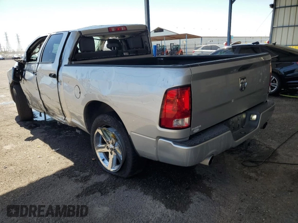 2017 Ram 1500 Express with VIN 1C6RR6FT1HS585275, listed as a Copart auction lot 57252115 with 102,974 mi miles and Clean title. Bid and sale history available at DreamBid. Image 2.