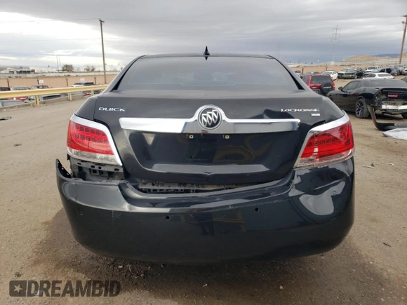 2010 Buick LaCrosse CXL with VIN 1G4GC5GG7AF210837, listed as a Copart auction lot 82328234 with 172,444 mi miles and Salvage title. Bid and sale history available at DreamBid. Image 6.
