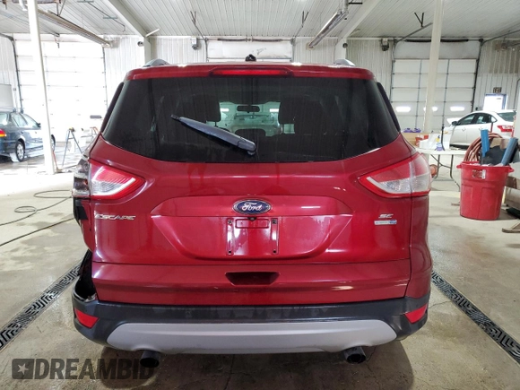 2014 Ford Escape SE with VIN 1FMCU9GX7EUA10349, listed as a Copart auction lot 53238745 with 152,667 mi miles and Salvage Title. Bid and sale history available at carsss.com. Image 6.