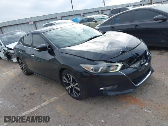 2018 Nissan Maxima SV with VIN 1N4AA6AP9JC383989, listed as a IAAI auction lot 41408474 with 195,135 mi miles and . Bid and sale history available at DreamBid. Image 1.