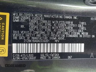 2010 Lexus RX 350 z VIN 2T2BK1BA8AC034091, wystawiony jako IAAI lot #42307063 z przebiegiem 127 263 mil mil oraz . Historia ofert i sprzedaży dostępna na DreamBid. Obrazek 9.