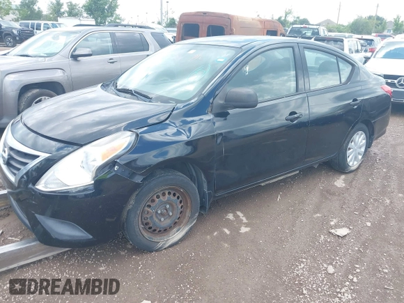 2015 Nissan Versa SV with VIN 3N1CN7AP1FL915411, listed as a IAAI auction lot 42585445 with 161,813 mi miles and . Bid and sale history available at DreamBid. Image 2.
