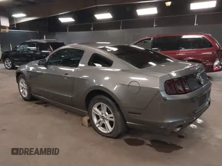 2013 Ford Mustang V6 with VIN 1ZVBP8AM5D5229655, listed as a IAAI auction lot 41824722 with 122,971 mi miles. Bid and sale history available at carsss.com. Image 3.