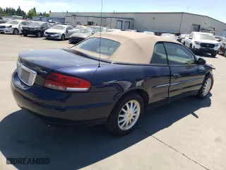 2002 Chrysler Sebring LXi with VIN 1C3EL55R52N318465, listed as a Copart auction lot 62482264 with 109,045 mi miles and Salvage Title. Bid and sale history available at carsss.com. Image 3.