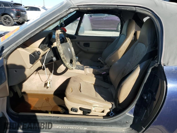 1997 BMW 3 Series 1.9L with VIN 4USCH7323VLB79150, listed as a Copart auction lot 76340814 with 0 mi miles and Salvage Title. Bid and sale history available at carsss.com. Image 7.