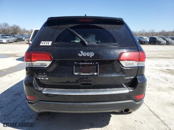 2020 Jeep Grand Cherokee Limited with VIN 1C4RJFBG7LC239937, listed as a Copart auction lot 47252945 with 75,054 mi miles and Salvage Title. Bid and sale history available at carsss.com. Image 6.