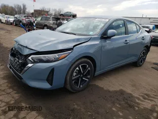 2024 Nissan Sentra SV z VIN 3N1AB8CV1RY334421, wystawiony jako Copart lot #52936195 z przebiegiem 7 492 mil mil oraz Szkoda całkowita • Salvage title. Historia ofert i sprzedaży dostępna na DreamBid. Obrazek 1.