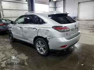 2015 Lexus RX 450h z VIN 2T2BC1BAXFC003493, wystawiony jako Copart lot #53108295 z przebiegiem 60 166 mil mil oraz Szkoda całkowita • Salvage title. Historia ofert i sprzedaży dostępna na DreamBid. Obrazek 2.