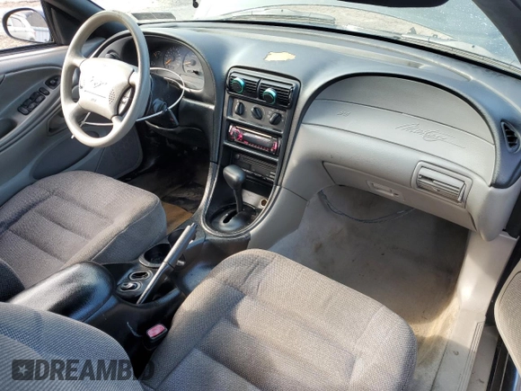 1998 Ford Mustang with VIN 1FAFP4442WF231861, listed as a Copart auction lot 43805205 with 193,569 mi miles and Salvage Title. Bid and sale history available at carsss.com. Image 8.