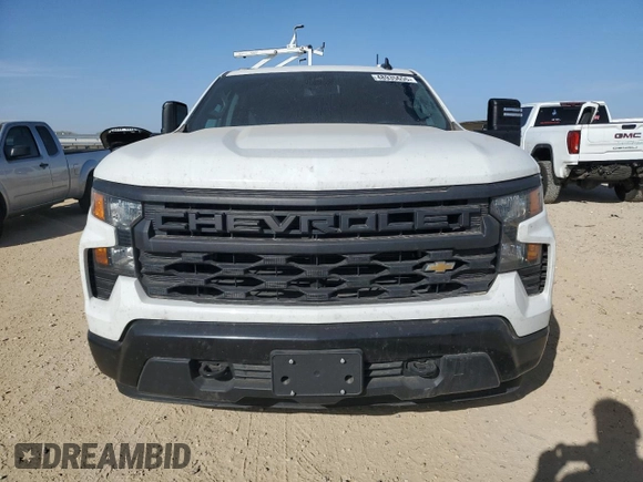 2023 Chevrolet Silverado 1500 with VIN 3GCPDAEK4PG305607, listed as a Copart auction lot 48935655 with 10,480 mi miles and Salvage Title. Bid and sale history available at DreamBid. Image 5.