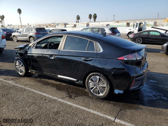 2021 Hyundai Ioniq Plug-In Hybrid Limited with VIN KMHCX5LD1MU257134, listed as a Copart auction lot 75959694 with NaN miles and Salvage Title. Bid and sale history available at carsss.com. Image 2.