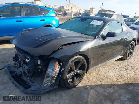 2022 Ford Mustang EcoBoost with VIN 1FA6P8TH3N5122423, listed as a IAAI auction lot 42237547 with 35,216 mi miles and . Bid and sale history available at DreamBid. Image 17.