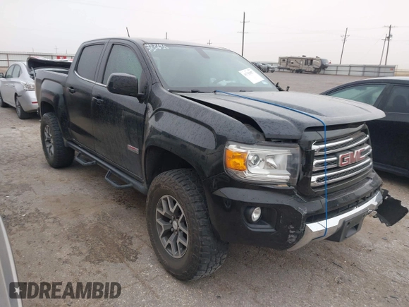 2015 GMC Canyon 4WD SLE with VIN 1GTG6BE39F1196261, listed as a IAAI auction lot 41703057 with 116,215 mi miles and . Bid and sale history available at carsss.com. Image 1.