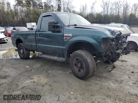 2010 Ford F-250 with VIN 1FTSF2BR3AEA51009, listed as a Copart auction lot 43138825 with 175,085 mi miles and Salvage title. Bid and sale history available at DreamBid. Image 4.